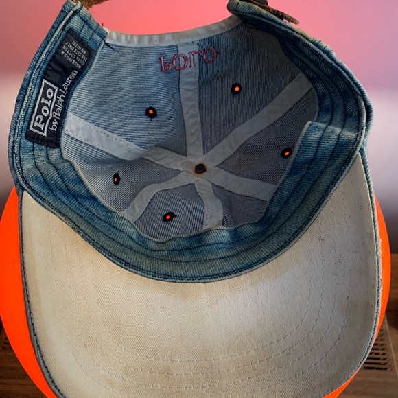 Ralph Lauren Vintage Denim Hat - Picture 2 of 6